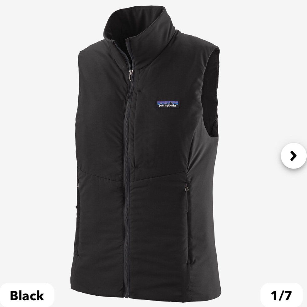NWT Patagonia Black Vest